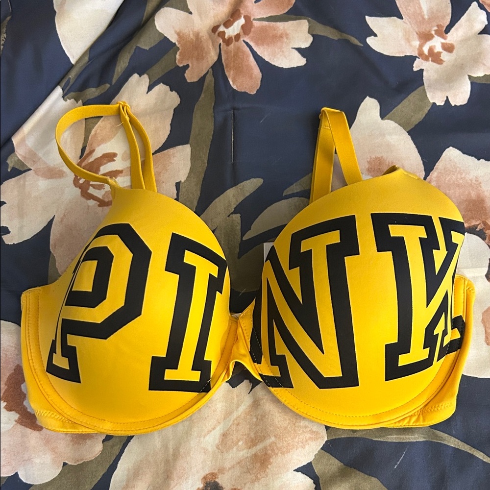 PINK Victoria's Secret Yellow Bra
